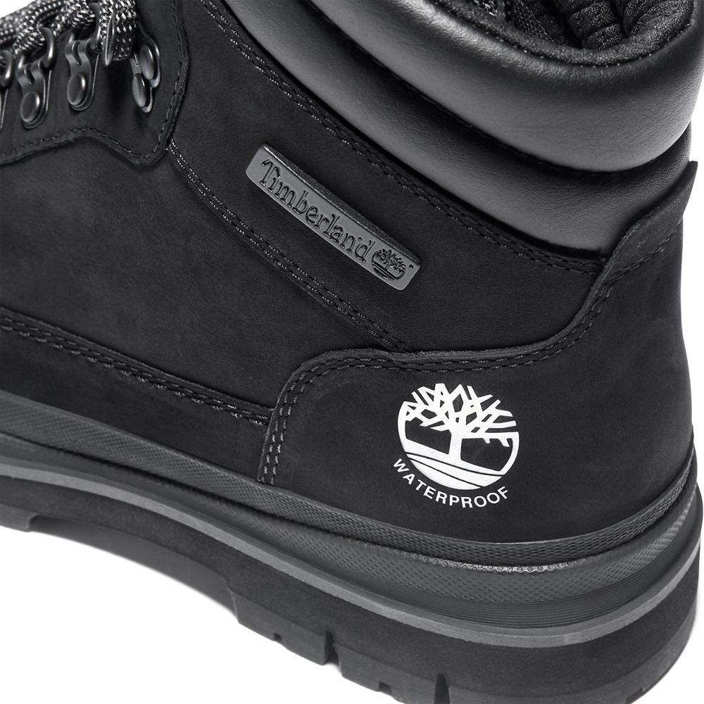 Timberland Μποτες Χιονιού Ανδρικα Μαυρα - Field Trekker Waterproof - Greece 9450176-SB